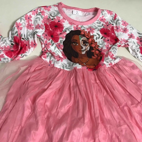 Moana cute and scary twirl dress - Picture 2 of 5